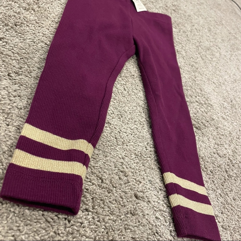 NWT Tea Collection Ribbed Legging (12-18mo) - Picture 2 of 7